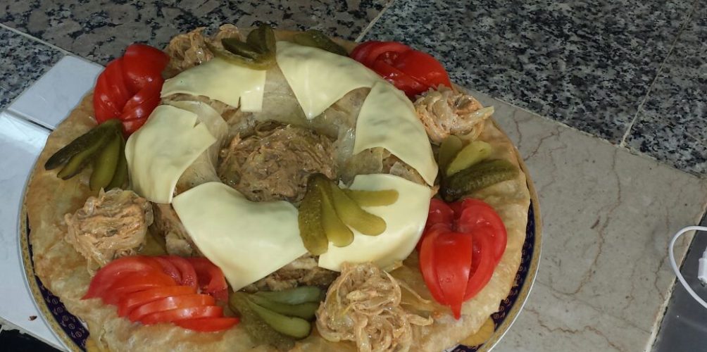 بسطيلة بنكهة الشورما