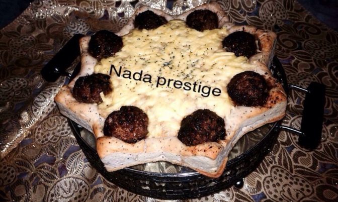 طورطة مالحة بالكريما البيضاء