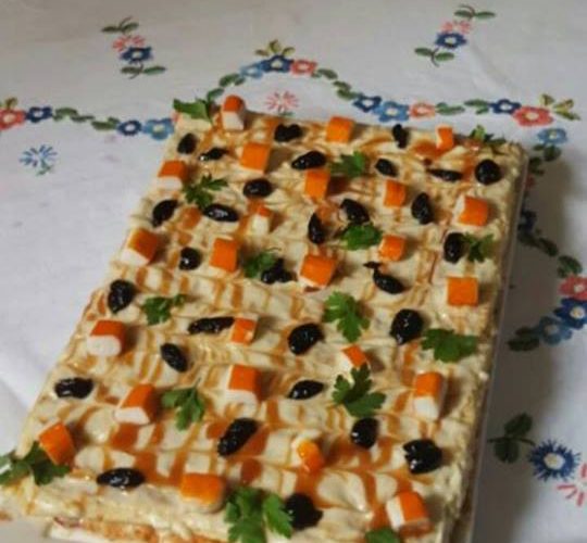 ميل فوي mille feuille مالحة