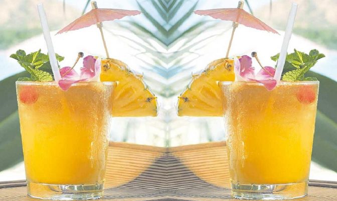 عصير البرتقال واﻷناناس يطفي عطشك فهاد الصهد