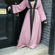 إستايل الـ Open Abaya