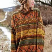 عودة الـ Retro sweaters لاجواء الشتاء