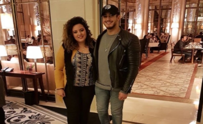 صورة: ابنة نجاة اعتابو رفقة سعد لمجرد