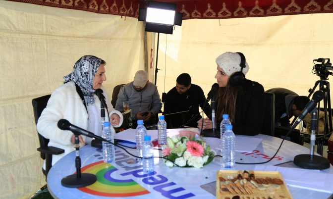 إذاعة ميد راديو تحتفي بنزيلات ونزلاء سجكن عكاشة بمناسبة يومهم الوطني