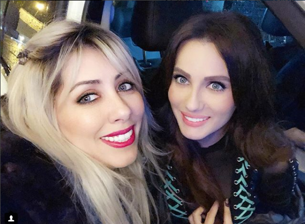 صورة: خبيرة التجميل صونيا النغادي رفقة ايمان الباني