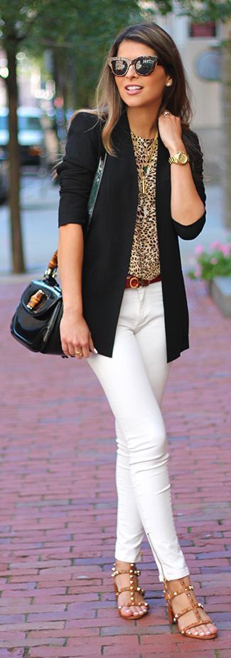 la veste blazer شي حاجة مهمة خاصها تكون عندك