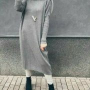 الـ Sweater dresses لهذا الشتاء