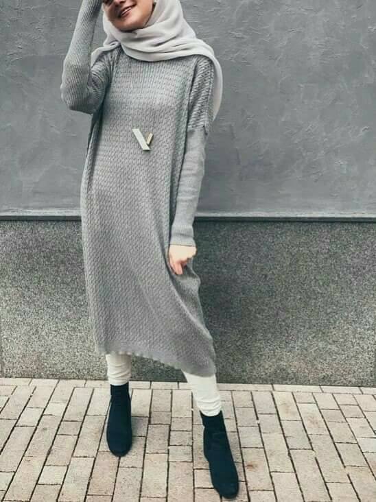 الـ Sweater dresses لهذا الشتاء