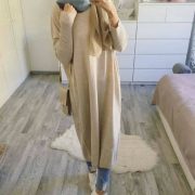 الـ Sweater dresses لهذا الشتاء