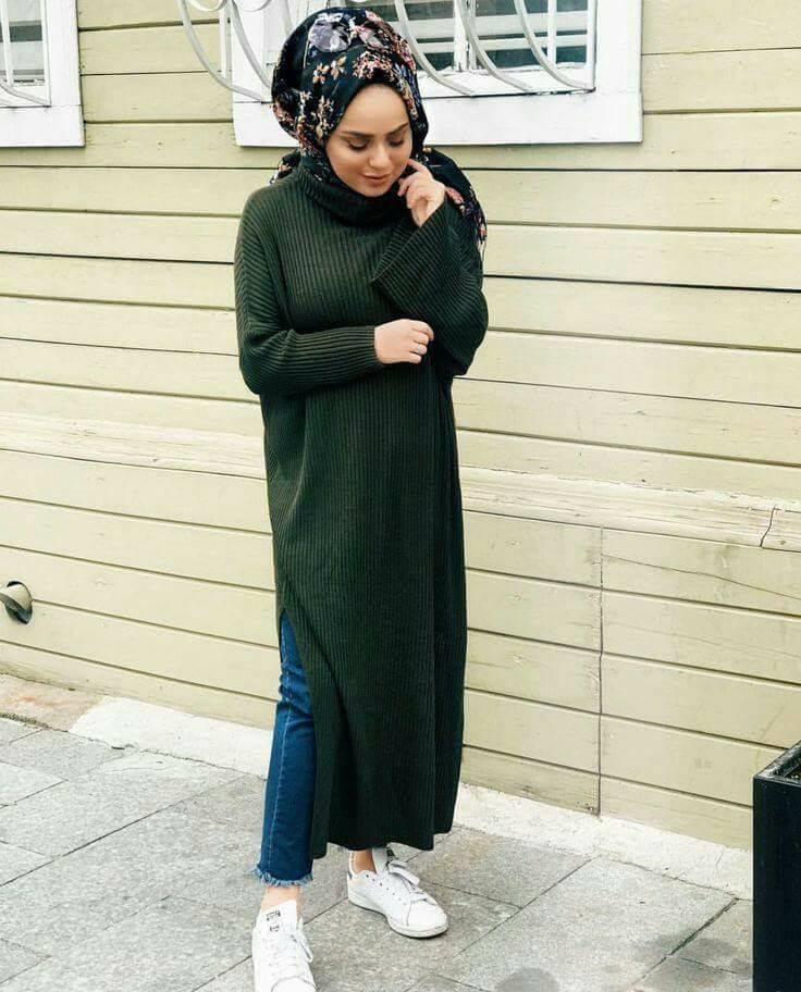 الـ Sweater dresses لهذا الشتاء