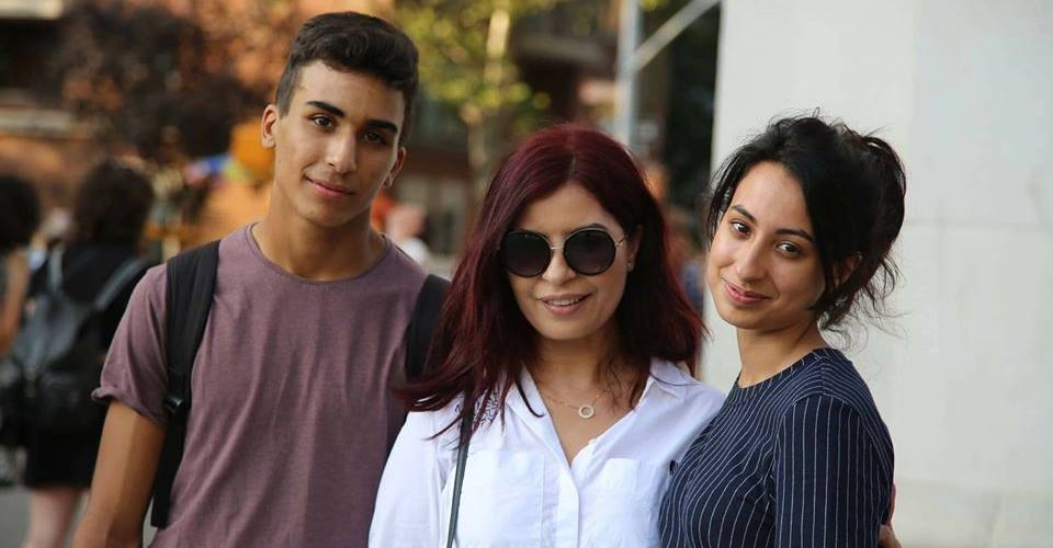 نيويورك.. شاحنة تصدم ابنة فاطمة النوالي