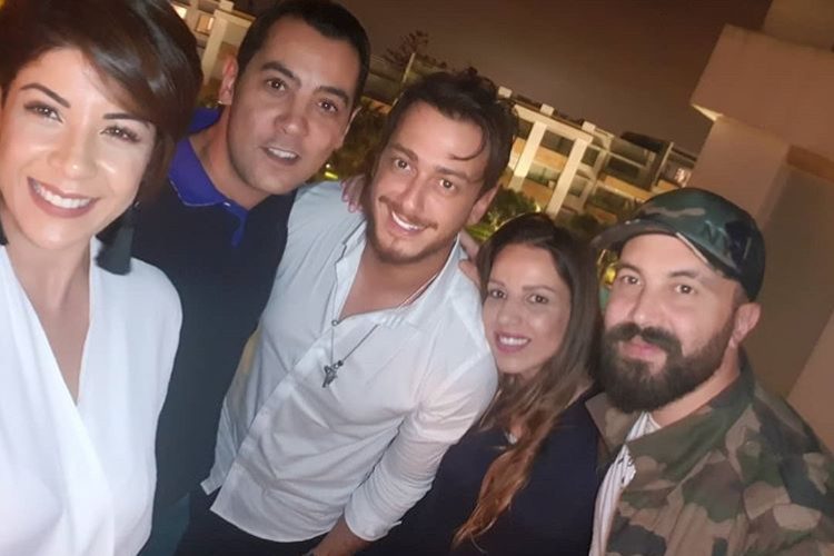 سعد لمجرد في إفطار جماعي رفقة ليلى الحديوي وعصام وشمة (صور)