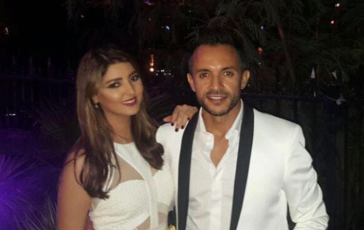 دبي… رجاء بلمير رفقة خطيب مريم سعيد السابق (فيديو)