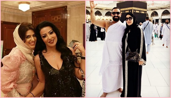 سمية الخشاب بإطلالة جريئة فور عودتها من العمرة