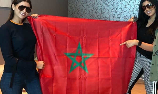 حاملة العلم الوطني.. مريم سعيد تطير إلى روسيا  (صورة)