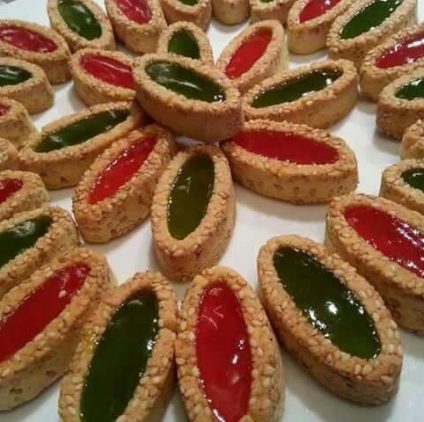 حلويات العيد …حلوى بالزنجلان