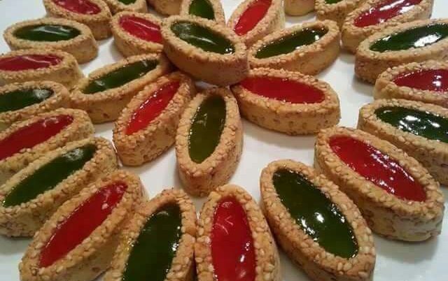 حلويات العيد …حلوى بالزنجلان