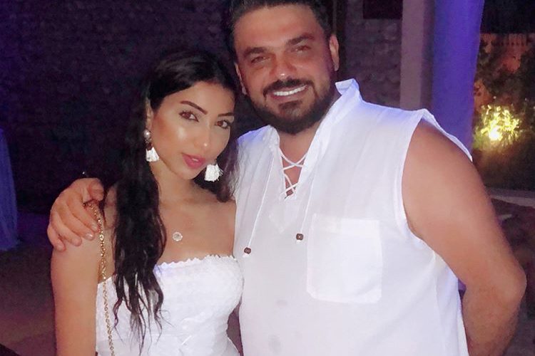 سهرة رومانسية تجمع دنيا بطمة بزوجها في جزر المالديف (صور)