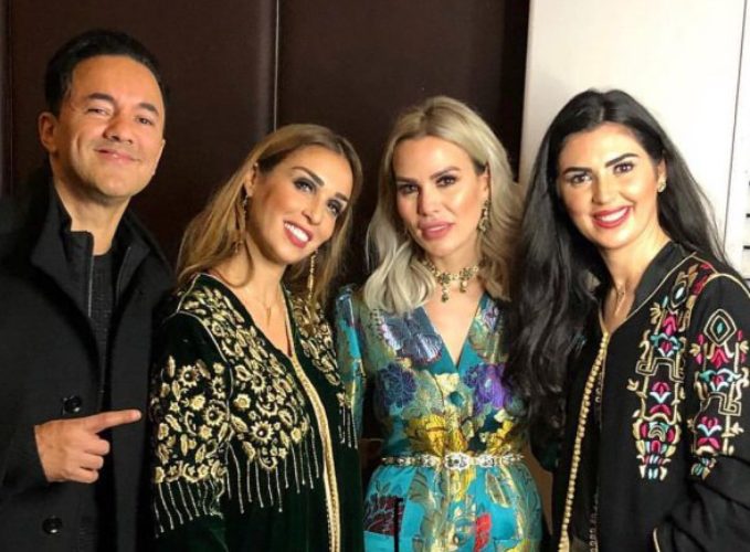 شاهدوا مائدة الإفطار الفخمة لريدوان وزوجته (صورة)