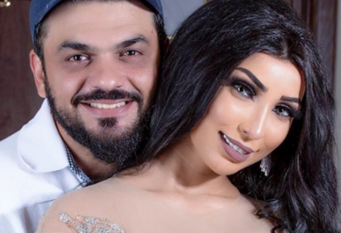 أول تعليق لدنيا بطمة بعد دخول زوجها المستشفى (صور)