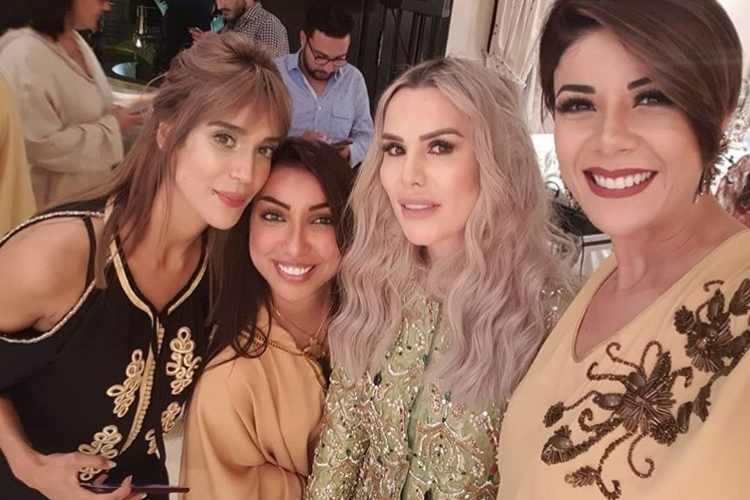 بطمة والحديوي ولمنور في ضيافة ريدوان وزوجته (صور)