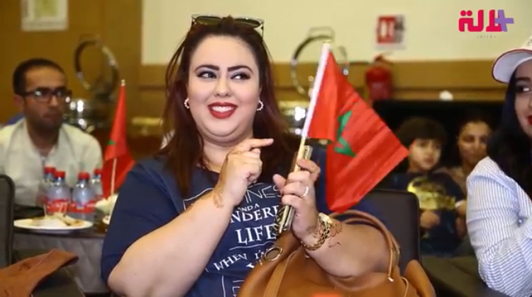 بحضور النجوم المغاربة.. أجواء حماسية أثناء متابعة مقابلة المغرب والبرتغال