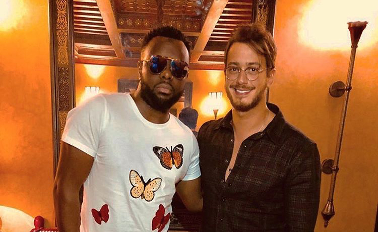 بالصورة… سعد لمجرد يجتمع بميتر جيمس