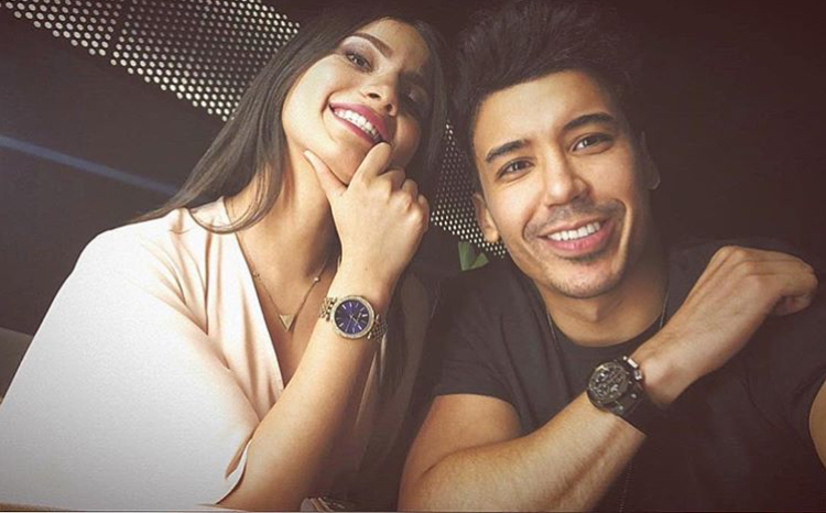 صورة تثير الشكوك حول علاقة عادل إشبي بصوفيا شرف