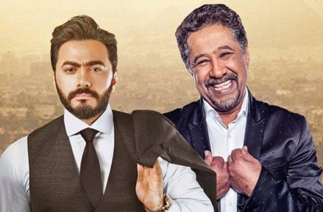 فيديو: ضحك و نشاط في كواليس تصوير أغنية &laquo;&nbsp;وانت معايا&nbsp;&raquo; لتامر حسني و الشاب خالد