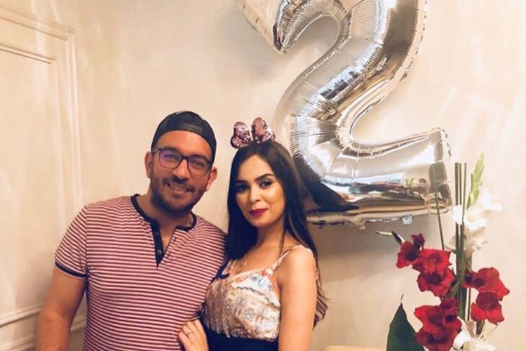 هكذا احتفلت صفاء حبيركو بمرور سنتين على زواجها (صور)