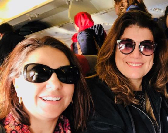 سامية أقريو تعبر عن إشتياقها لصديقتها نورا الصقلي (صورة)