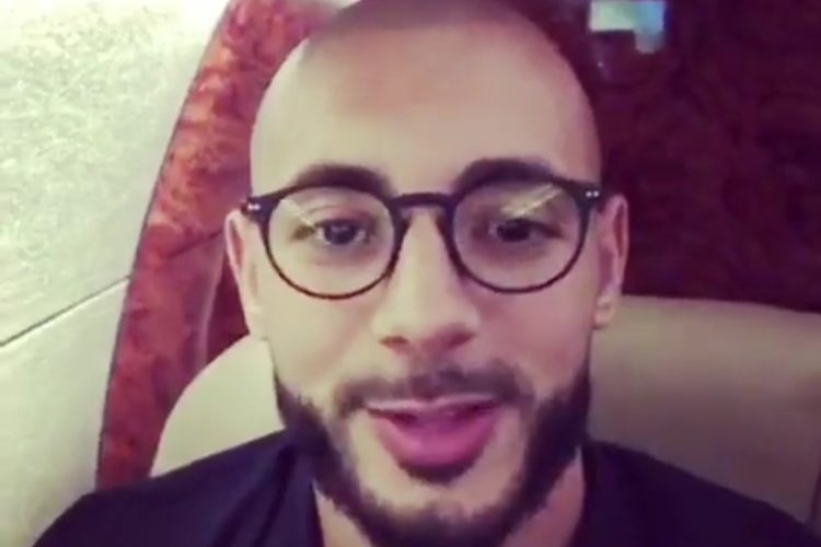 نور الدين أمرابط يتمنى لحاتم عمور عيد ميلاد سعيد (فيديو)