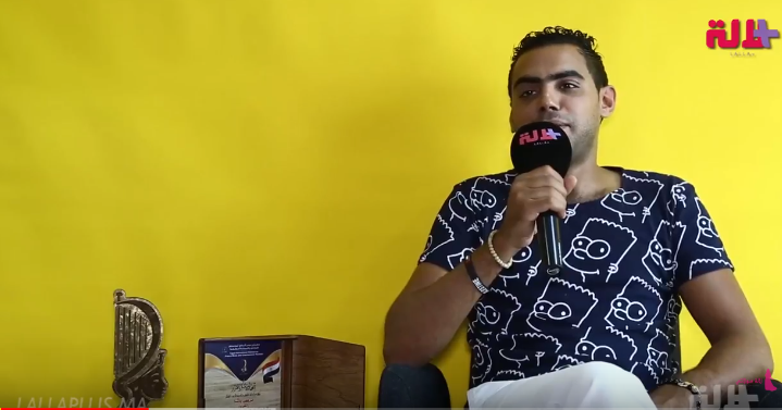 نزيهي باشا فنان مثل المغرب خلال مهرجان مصر الدولي لموسيقى الرانكو