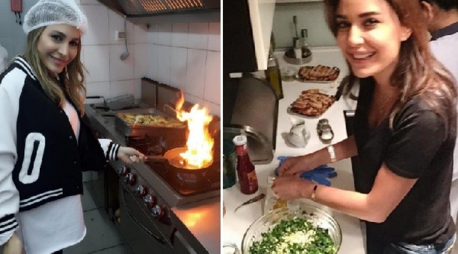 صور عفوية للنجمات من داخل المطبخ