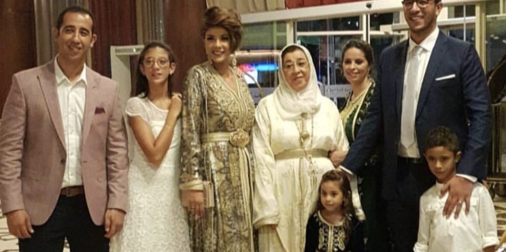 ليلى الحديوي تحتفل بزواج شقيقها (صور)