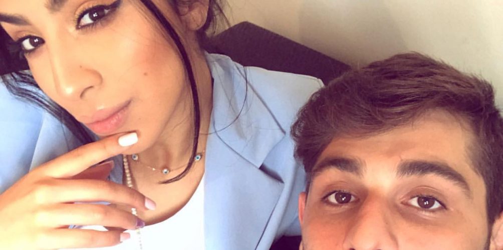 فيديو مُضحك يجمع ماريا نديم بزوجها كاظم