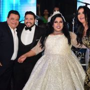 بالصور .. حفل زفاف الفنانة شيماء سيف و المنتج محمد كارتر