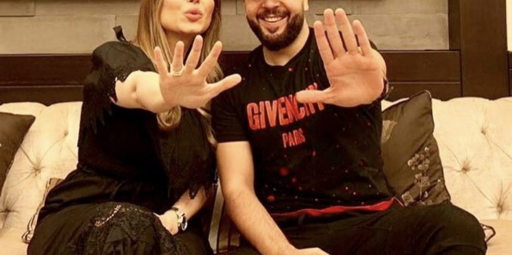 بالصور..الدوزي في بيت يارا بلبنان !