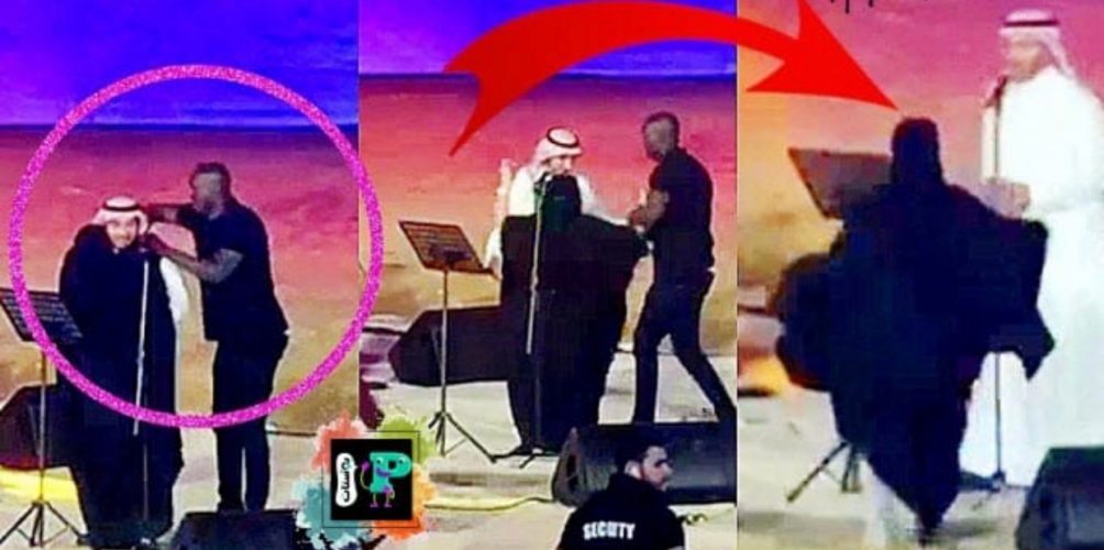 ومن الحضن ما سجن .. سنة سجنا لمحتضنة ماجد المهندس في حفله بالسعودية !