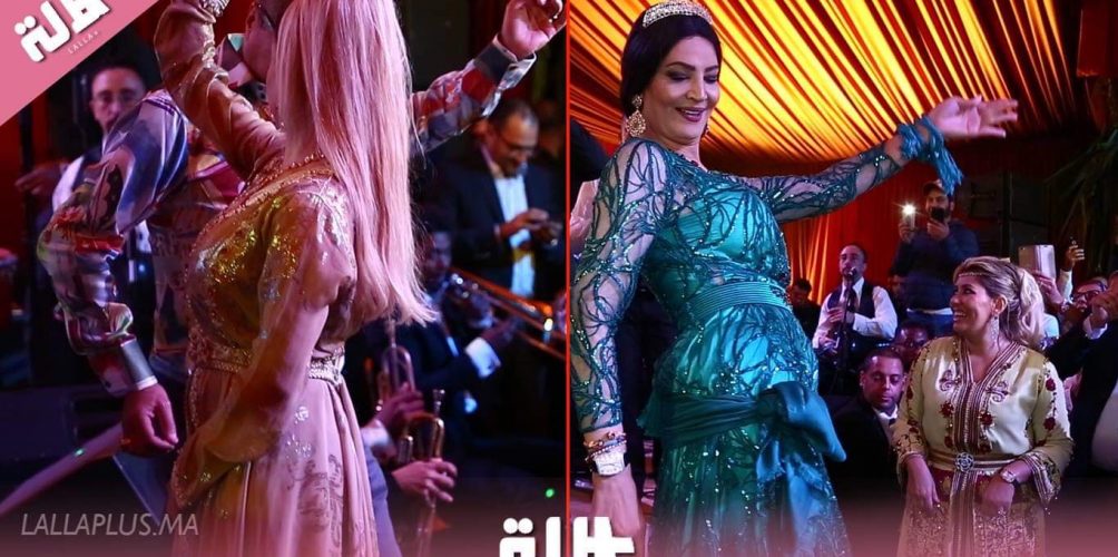 وصلات راقصة لنور وأحلام الزعيمي في حفل ختان ابن صونيا النكادي (فيديو)