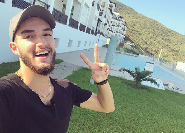 زهير بهاوي يعبر عن افتخاره بدنيا بطمة (صورة)