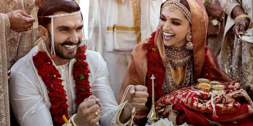 بعيدا عن الاضواء..أشهر ثنائي هندي &laquo;&nbsp;ديبيكا ورانفير&nbsp;&raquo; يتزوجان في ايطاليا!