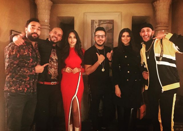 مريم سعيد تجتمع بـ &laquo;&nbsp;فناير&nbsp;&raquo; ونورة فتحي في مراكش (صورة)