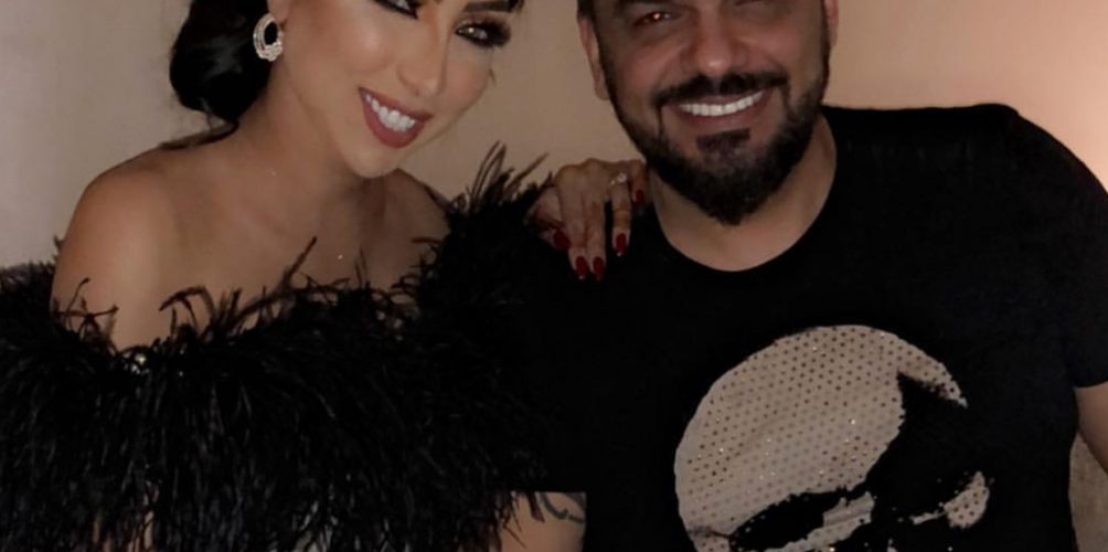 احتفالا بعيد زواجهما.. رسالة حب من دنيا بطمة لزوجها محمد الترك (فيديو)