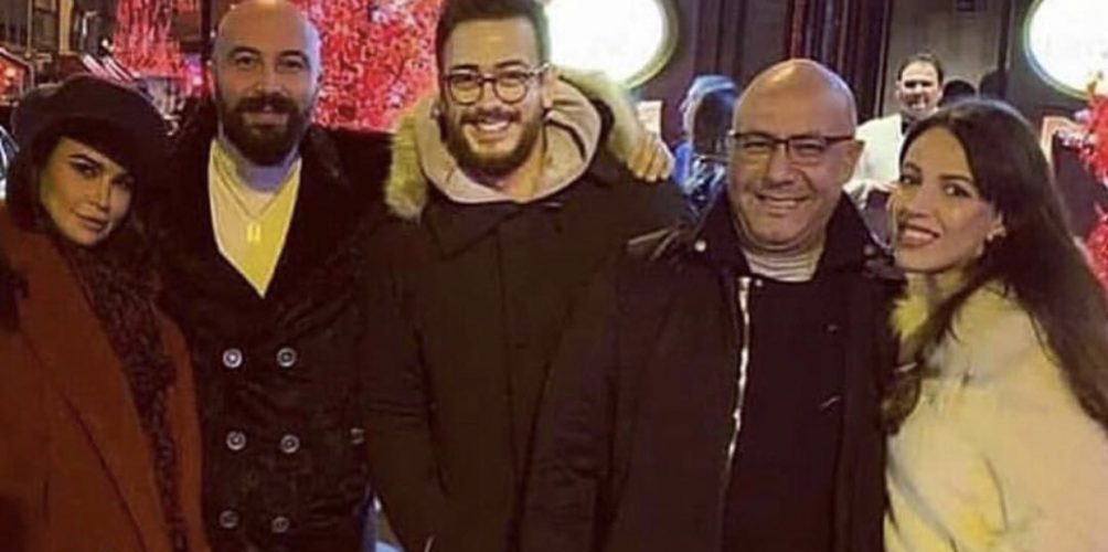 بالصورة.. وشمة رفقة سعد لمجرد وأخيه علي في باريس