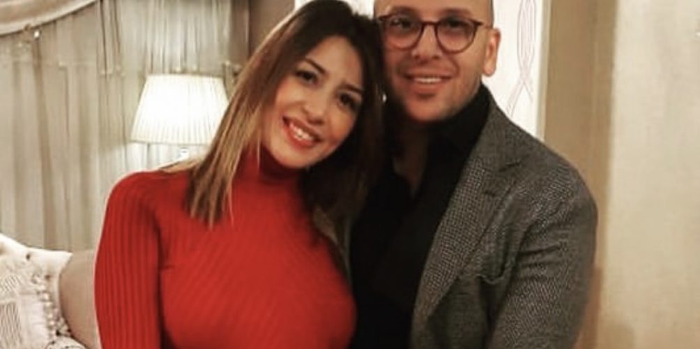 بالصورة.. جنات تحتفل بعيد ميلادها رفقة زوجها