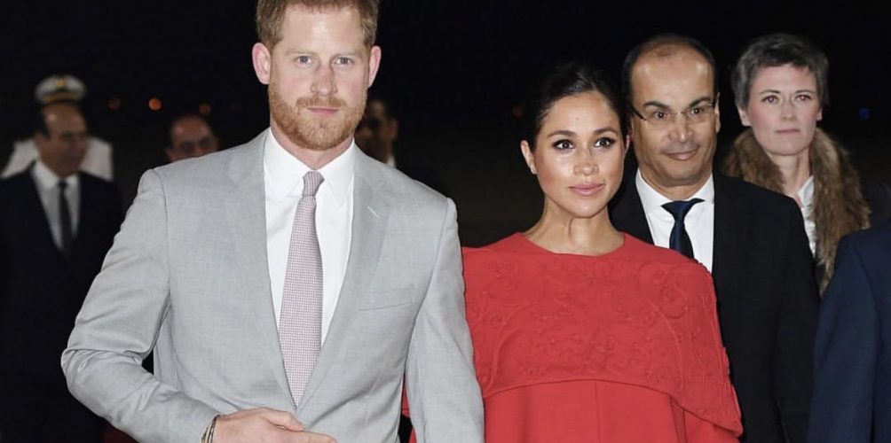 الصورة الأولى للأمير هاري وميغان ماركل فور وصولهما المغرب