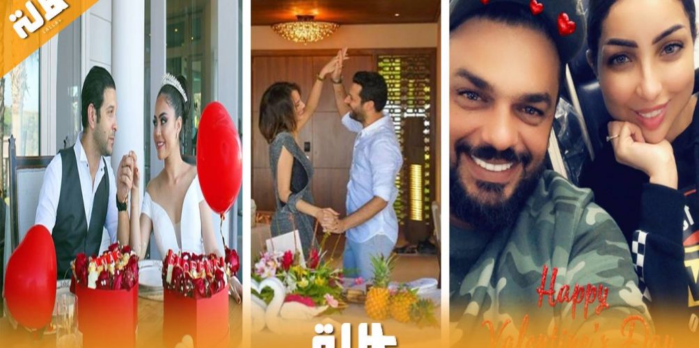 بكل رومانسية.. أزواج من المشاهير احتفلوا بعيد الحب (صور)