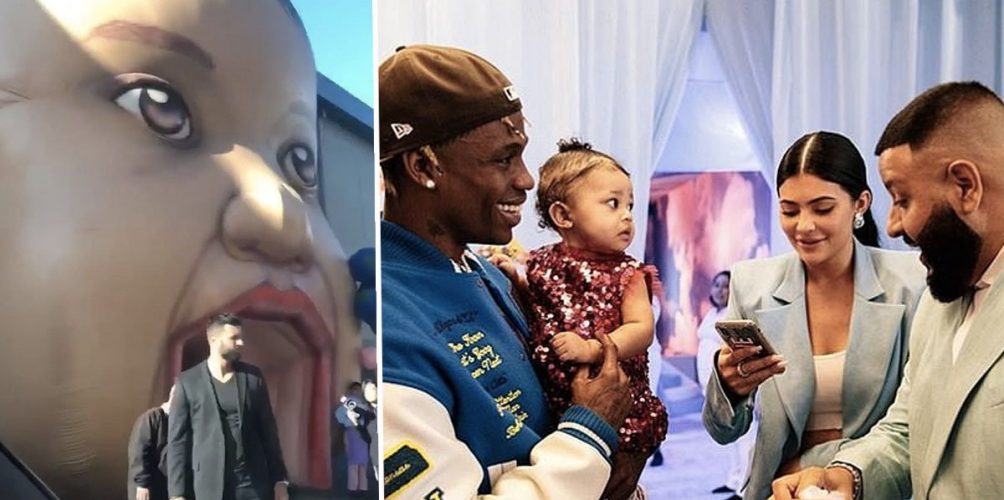 بالصور.. كايلي جينر تحول منزلها لمدينة ملاهي في عيد ميلاد ابنتها الأول!