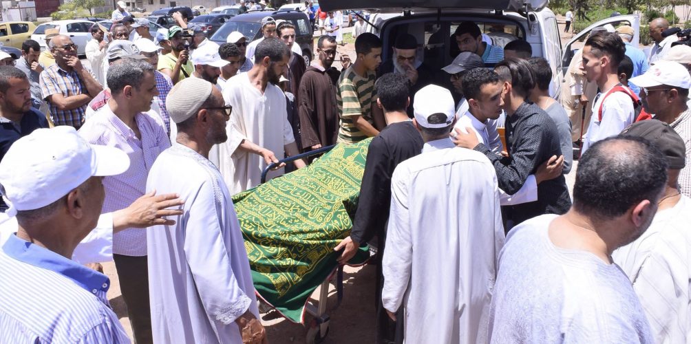 بالصور من مراكش.. تشييع جثمان الممثل عبد الله العمراني
